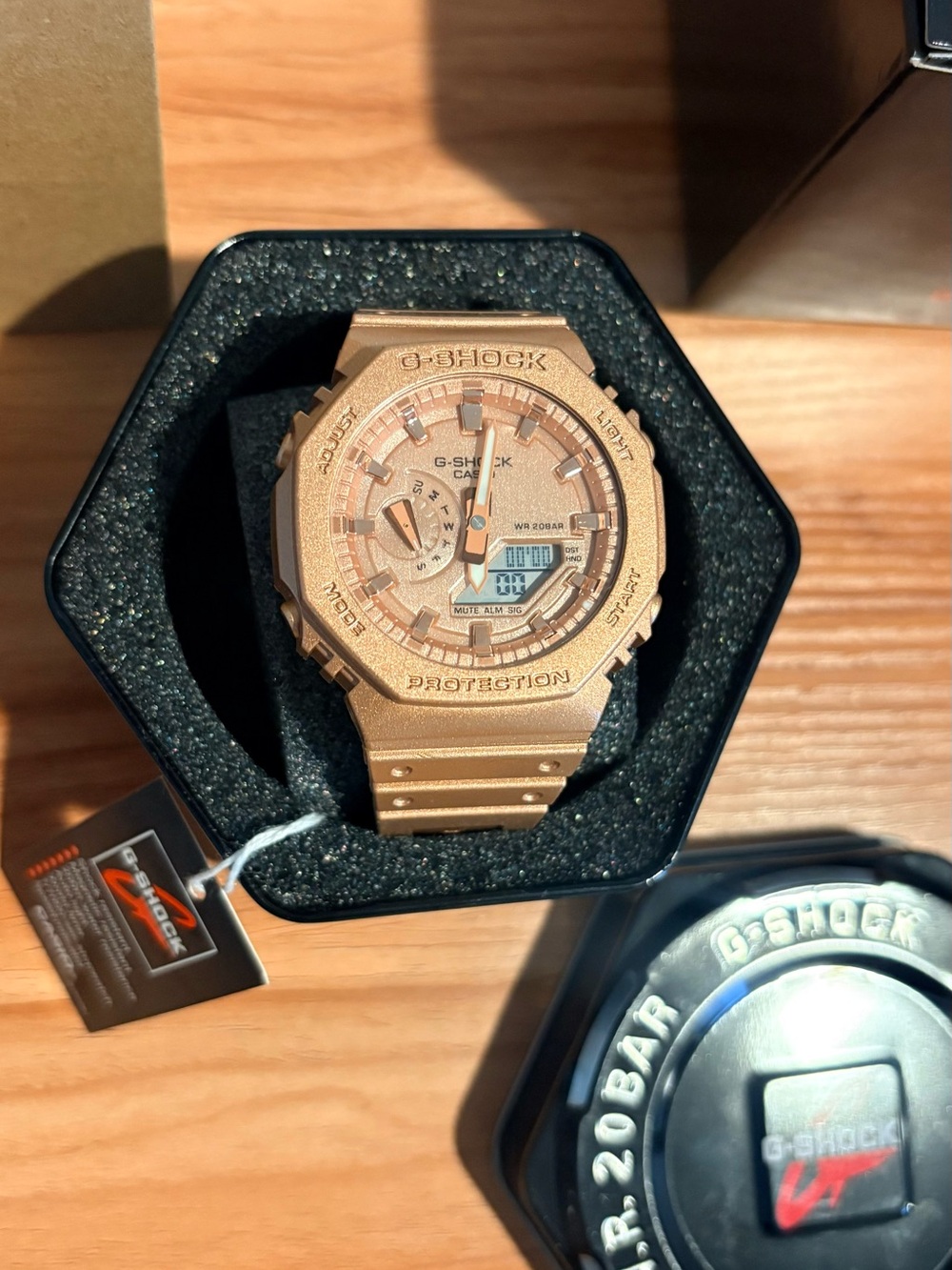 G-Shock Men's Analog-Digital Watch in Bronze Tone